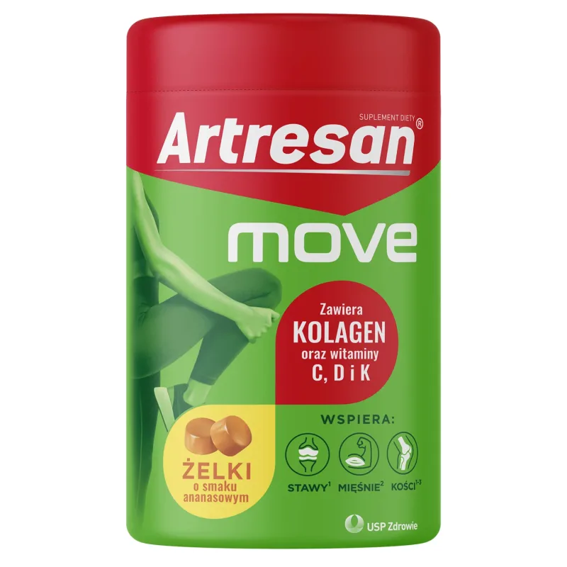 Artresan Move, jeleuri, aromă de ananas, 150 g USP — preț și oferte