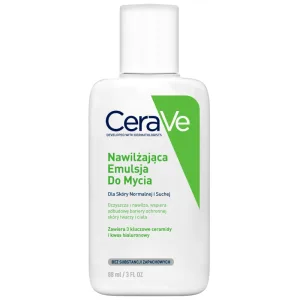CeraVe, emulsie de curățare hidratantă, piele normală și uscată, 88 ml