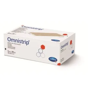 Plasturi sub forma de stripuri sterile Omnistrip, 6 x 38 mm, 50 x 6 bucati, Hartmann