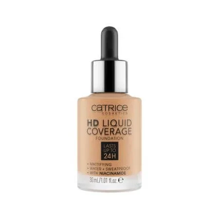 Fond de ten, 046 Camel Beige, HD Liquid Coverage Foundation, 30 ml, Catrice — preț și oferte