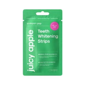 Benzi pentru albirea dintilor, Pop Juicy Apple, 7x2 bucati, Smilepen Pop