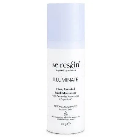 Crema pentru fata si gat cu efect iluminator, 50 g, Se:Reskin — preț și oferte