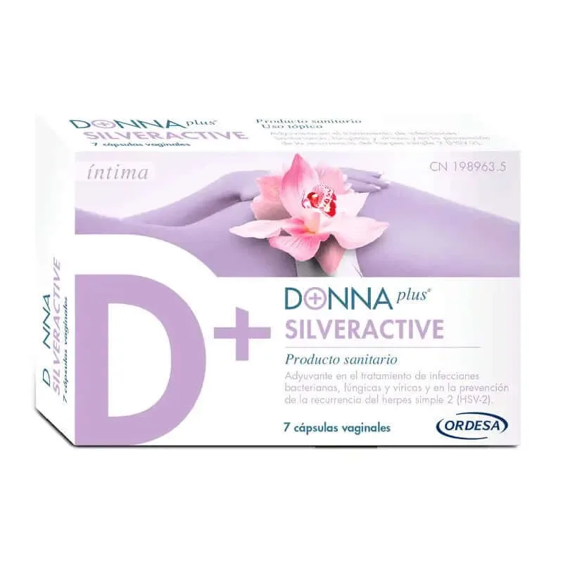 Ordesa Donna Plus+ Silveractive 7Caps Vaginals — preț și oferte