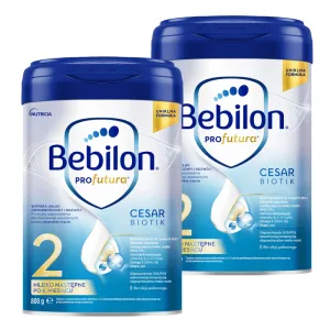 Bebilon Profutura CesarBiotik 2 kit, lapte de continuare, după 6 luni, 2 x 800 g
