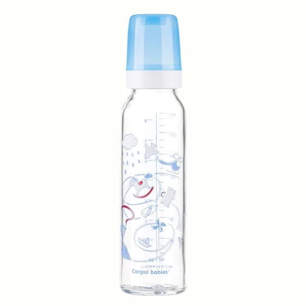 CANPOL Biberon Sticla +tetina silicon 240ml +12L 42/201 CANPOL BABIES — preț și oferte