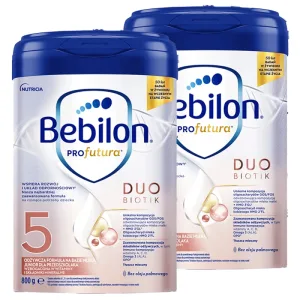 Set Bebilon Profutura DuoBiotik 5, formulă nutritivă pe bază de lapte, pentru preșcolari, 2 x 800 g