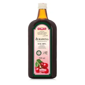 Suc de merișor 100% 500ml Polska Róża