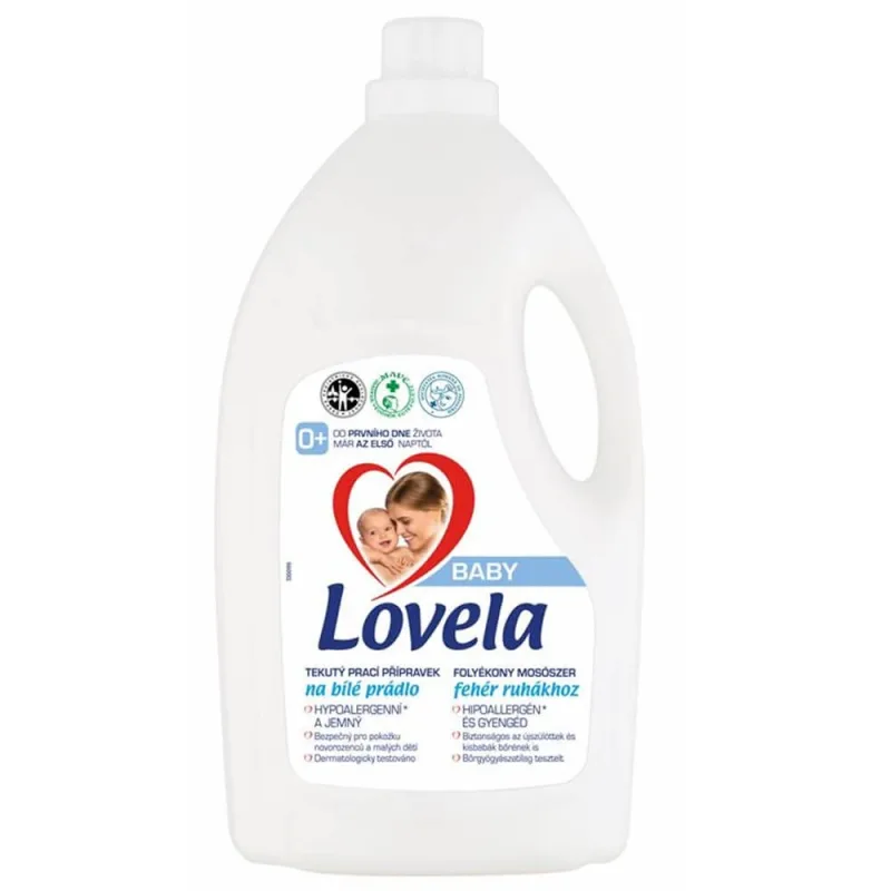 Detergent lichid pentru rufe albe, 4500 ml, Lovela Baby — preț și oferte