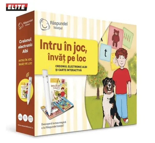 Pachet creion si carte interactiva, Intru in joc invat pe loc, Raspundel Istetel — preț și oferte