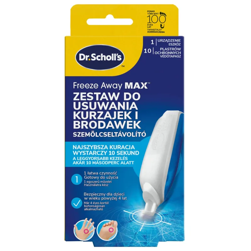 Dr. Scholl's, kit de îndepărtare a negilor și a verucilor — preț și oferte