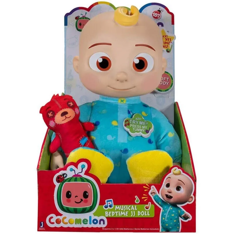Bebelus interactiv JJ, cu muzica de leagan si sunete, 18 luni+,Cocomelon — preț și oferte