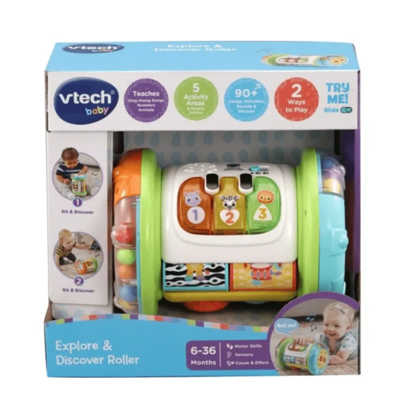 Explore & Discover Roller, 6 luni+, Vtech — preț și oferte
