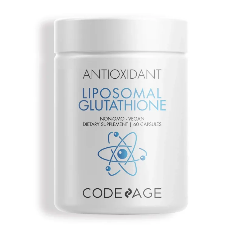 Codeage Liposomal Glutathione, Glutation Lipozomal Setria, 60 Cps — preț și oferte