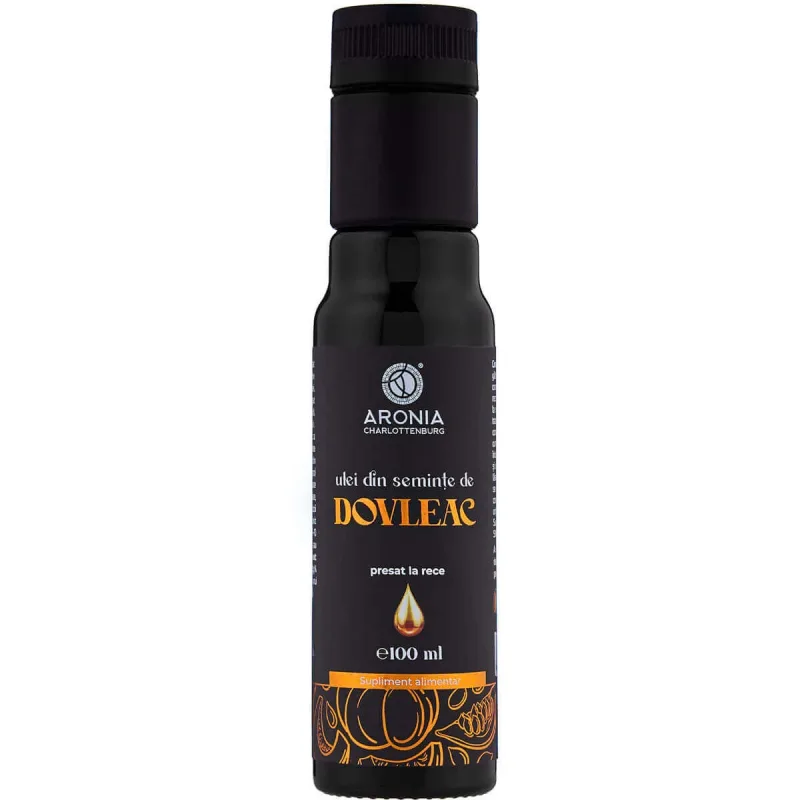 Ulei din Semințe de Dovleac 100 ml — 100% natural, nerafinat, proaspăt și presat la rece Aronia Charlottenburg — preț și oferte