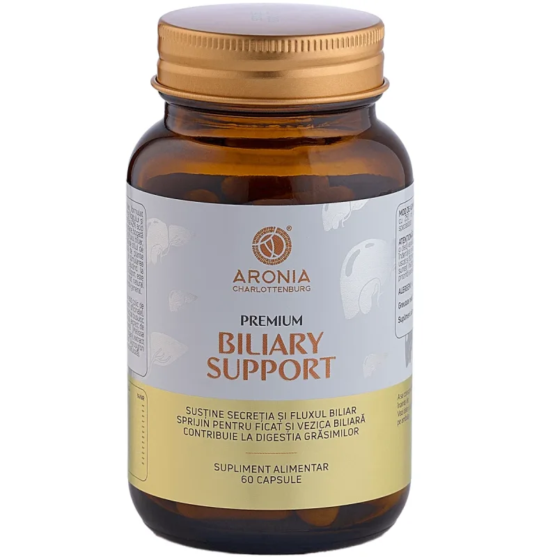 Premium Biliary Support: 60 de capsule pentru sănătatea vezicii biliare, a ficatului și a sistemului digestiv — preț și oferte