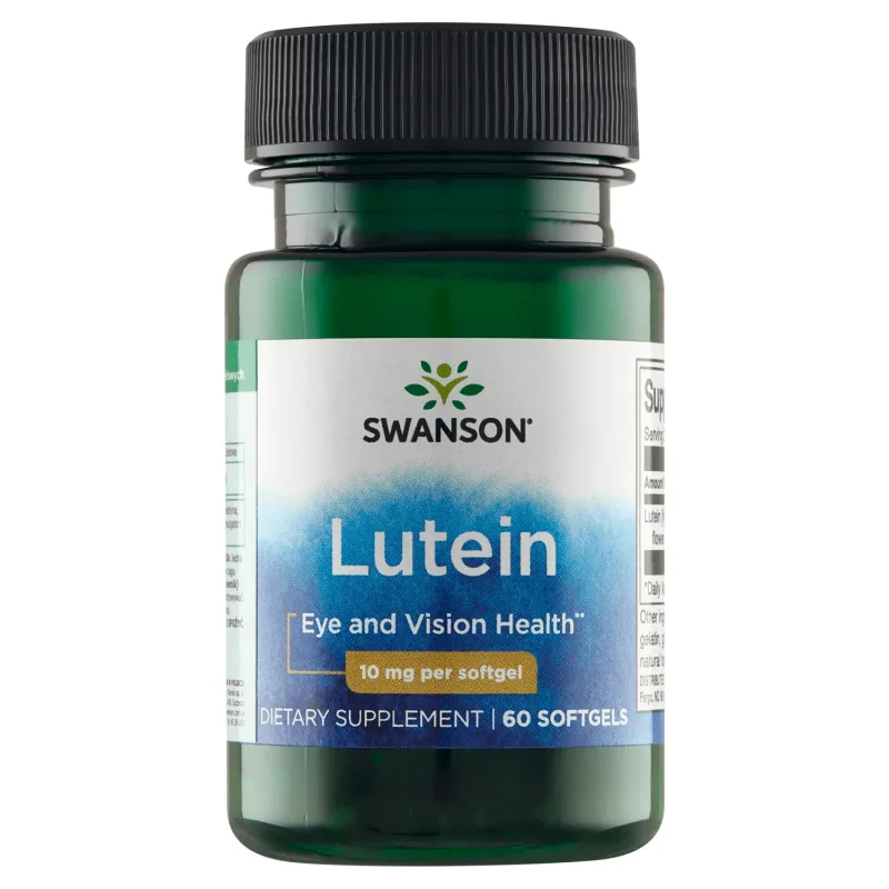 Swanson Lutein, luteină 10 mg, 60 capsule gel — preț și oferte