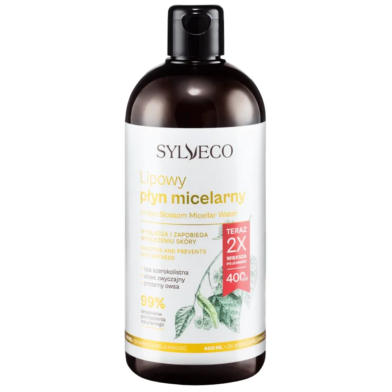 Sylveco, loțiune micelară de tei, 400 ml AMBALAJ DEFECTAT — preț și oferte