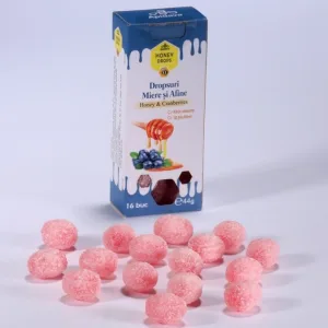 Dropsuri cu Miere si Afine, 44 g, Apidava