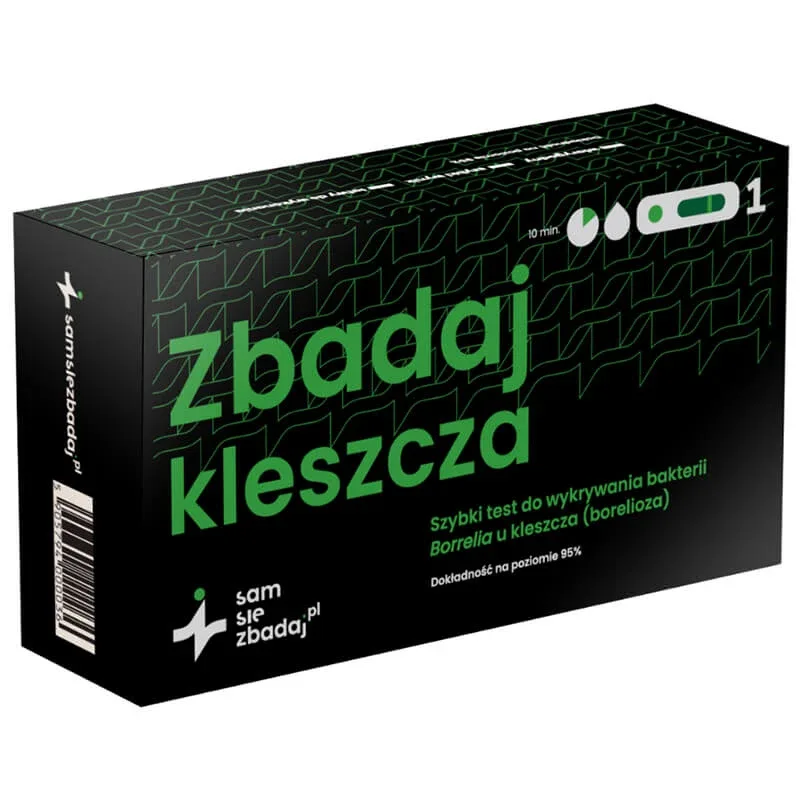 Examinează-te Examinează căpușa, test rapid pentru detectarea bacteriei Borrelia (boala Lyme) în căpușe, 1 buc — preț și oferte