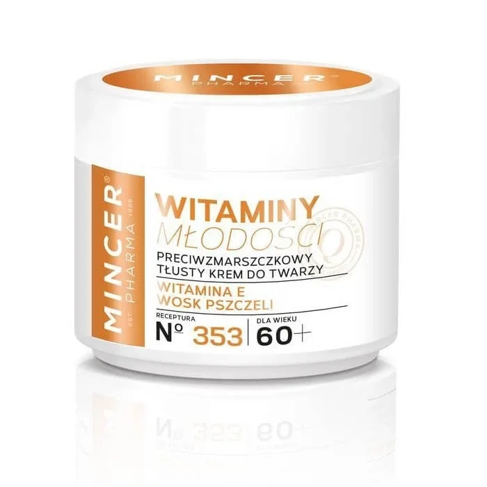 Mincer Pharma Modoc Vitamine 60+ Cremă de față antirid nr. 353, 50ml — preț și oferte