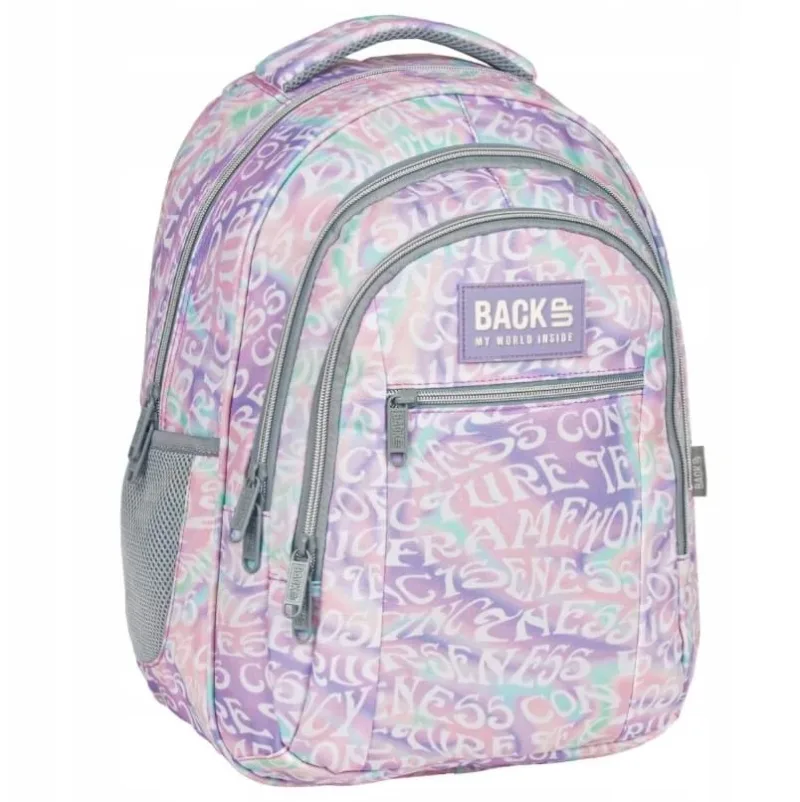 BackUp, Rucsac la modă Litere crem, 1 buc — preț și oferte