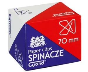 Clemă de hârtie 70mm, 12 bucăți