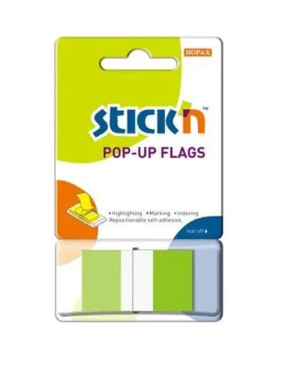 Tampoane de indexare pe tavă 45x12mm verde, 150 bucăți — preț și oferte