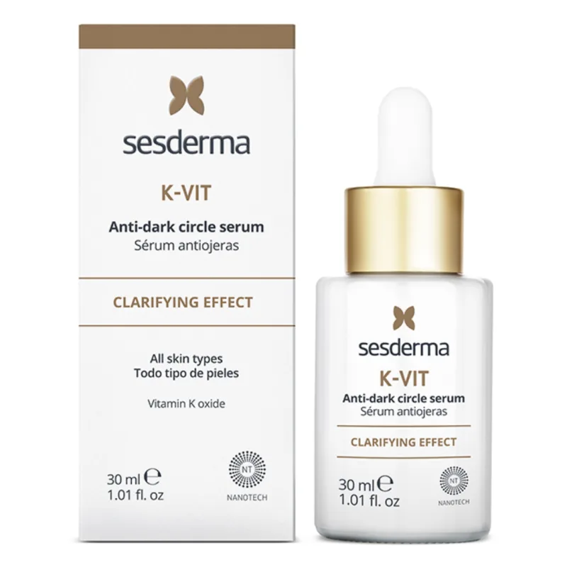 Ser anticearcan cu efect de luminozitate si netezire K-Vit, 30 ml, Sesderma — preț și oferte