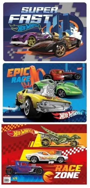 Bloc de scris laminat Hot Wheels