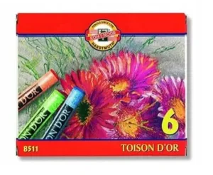 Koh-I-Noor, Toison D sau pasteluri, 6 culori