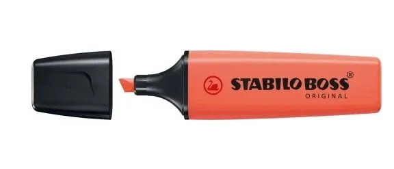 Stabilo, cretă Boss, portocaliu Hurtel — preț și oferte