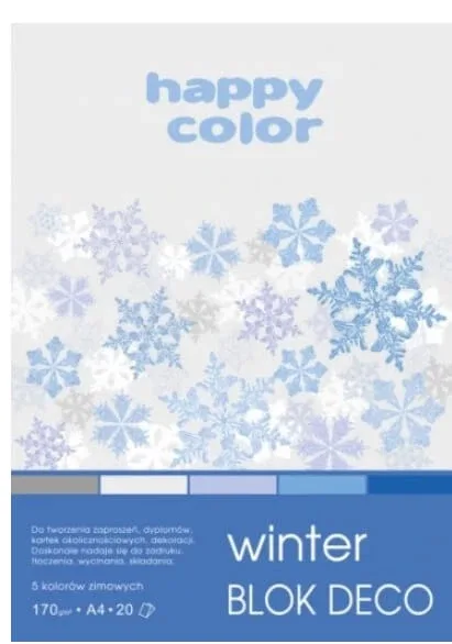 Deco Winter/Cristal Bloc A4, 20 coli — preț și oferte