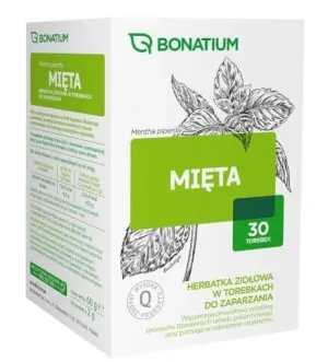 Bonatium Mentă Ceai din plante, 30 pliculețe
