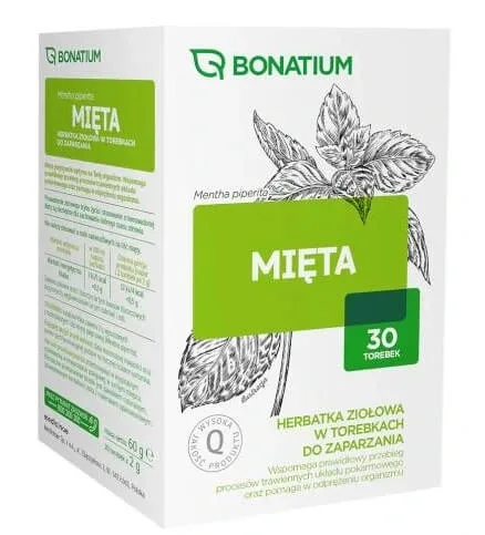 Bonatium Mentă Ceai din plante, 30 pliculețe Aroma by Bonatium — preț și oferte