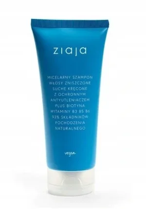 Ziaja, Șampon micelar pentru păr deteriorat, 200 ml