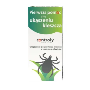 Controly First Aid pentru mușcături de căpușe, set, 1 buc.