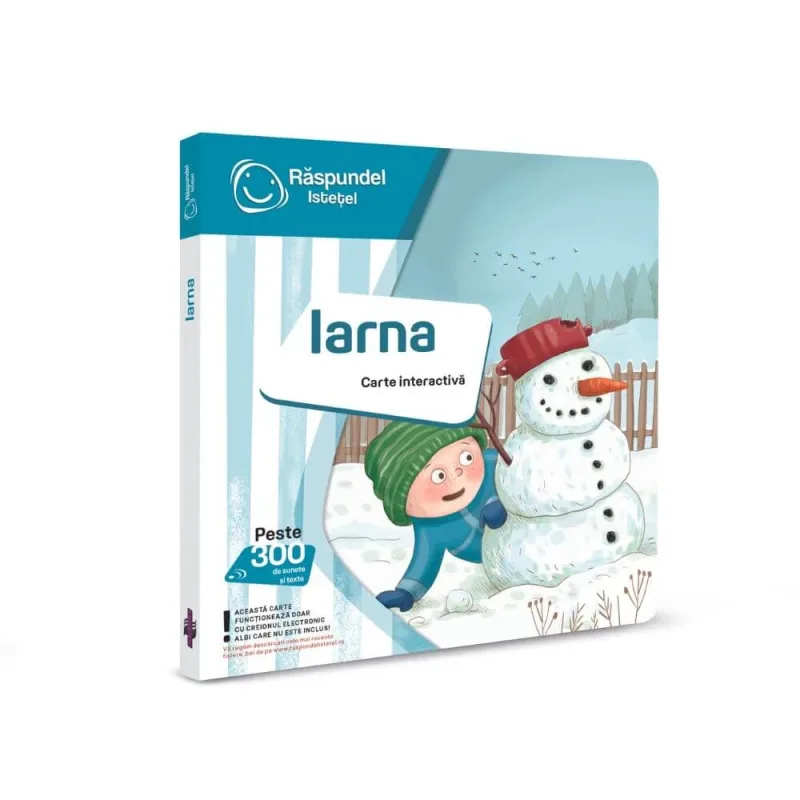 Carte interactiva Iarna, 2-6 ani, Raspundel Istetel — preț și oferte