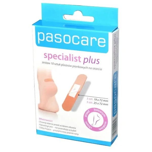 Pasocare Specialist Plus Abrasion Patch, set, 10 bucăți - Durată lungă de viață! — preț și oferte