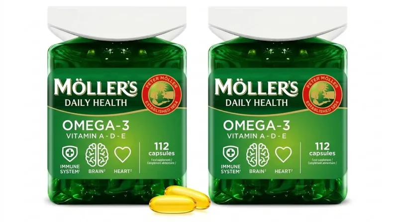Forte Omega-3, 2 x 112 capsule - ulei de peşte, Möller's  — preț și oferte