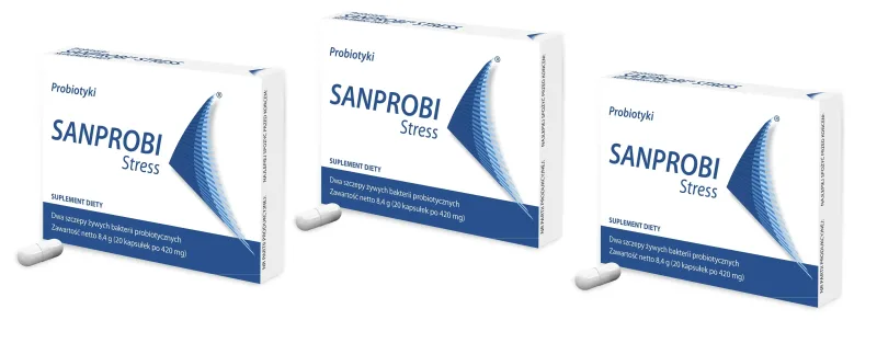 Stress Psychobiotic 3x20 capsule, Sanprobi  Sanum — preț și oferte