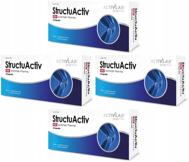 Activlab Pharma StructuActiv 500, 4x60 capsule — preț și oferte