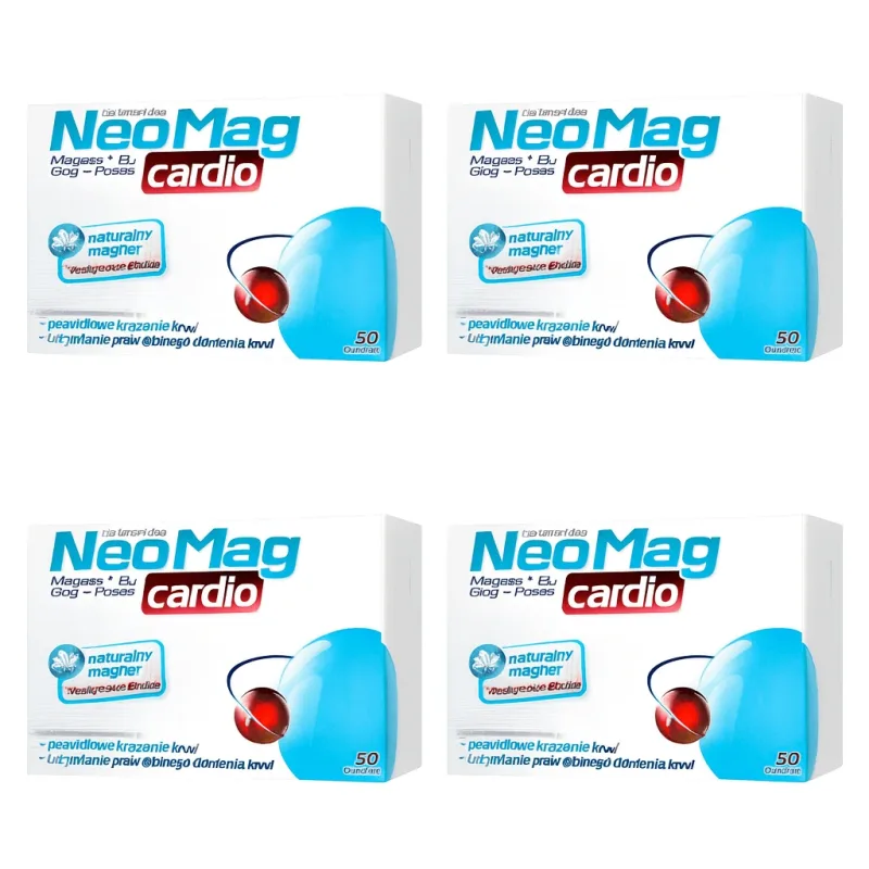 NeoMagni Cardio, 4 x 50 de comprimate, Alofarm — preț și oferte