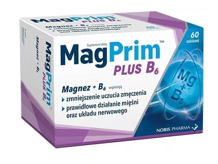 Magprim Plus B6, 60 comprimate — preț și oferte