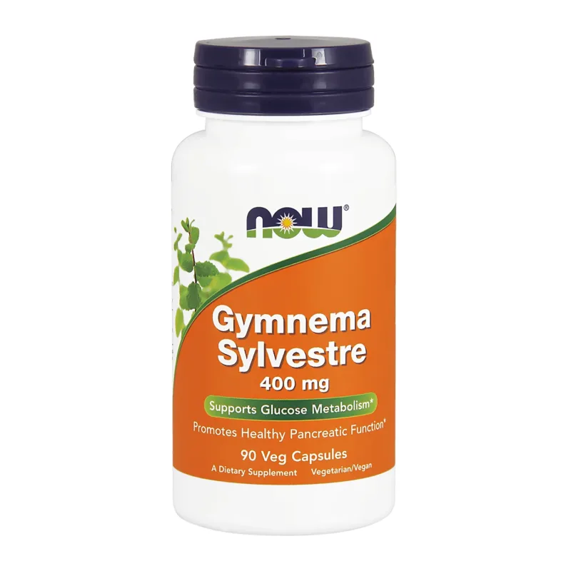 Now Foods, Gymnema Sylvestre 400 mg, gurmar, 90 capsule — preț și oferte