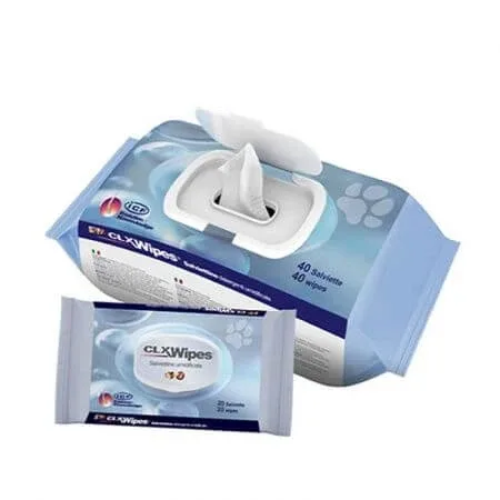 Servetele umede cu clorhexidina CLX, 40 bucati, ICF — preț și oferte