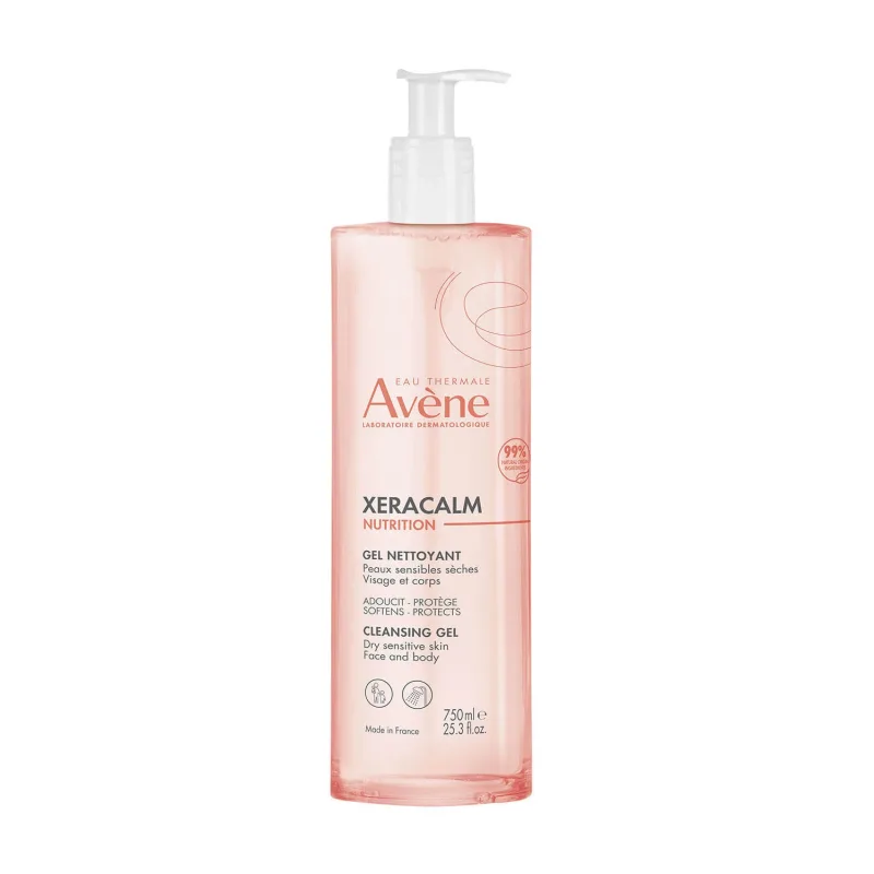 Avene Xeracalm Nutrition gel de curățare, 750 ml — preț și oferte
