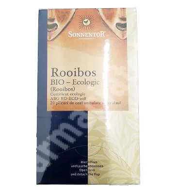 Ceai bio rooibos x20 plicuri (Sonnentor) — preț și oferte