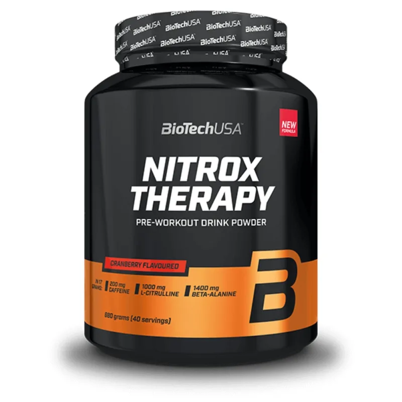 Nitrox Therapy Cranberry, 680 g, BioTech USA — preț și oferte