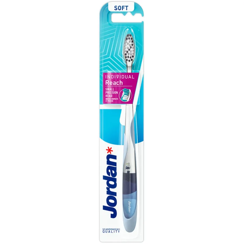 Jordan Individual Reach, periuță de dinți, moale, 1 buc — preț și oferte