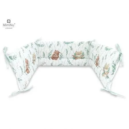 Aparatoare cu panglici pentru patut, 120x60 cm, Lulu Natural, MimiNu — preț și oferte
